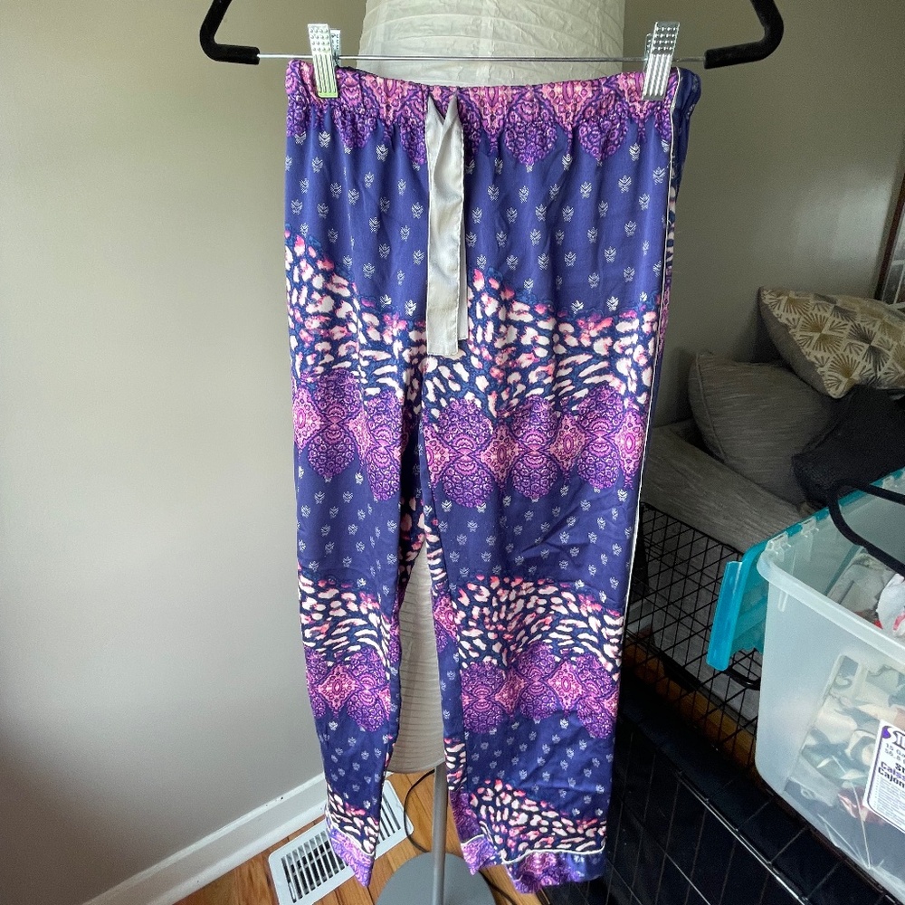 PINK Silk Pajama Pants